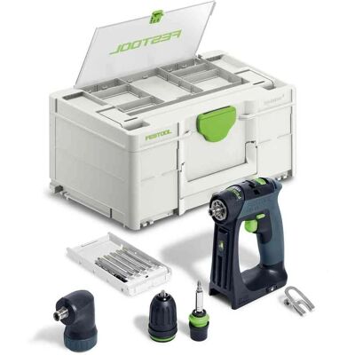 Festool CXS 18-Basic-Set Akku-Bohrschrauber - 13-Position Drehmoment Festool CXS 18-Basic-Set Akku-Bohrschrauber - 13-Position Drehmoment
