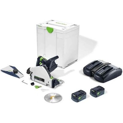 Festool - Tauchsäge TSC 55 - 2 Akkus 18V 5.0Ah - 160mm - Kreissäge Festool - Tauchsäge TSC 55 - 2 Akkus 18V 5.0Ah - 160mm - Kreissäge