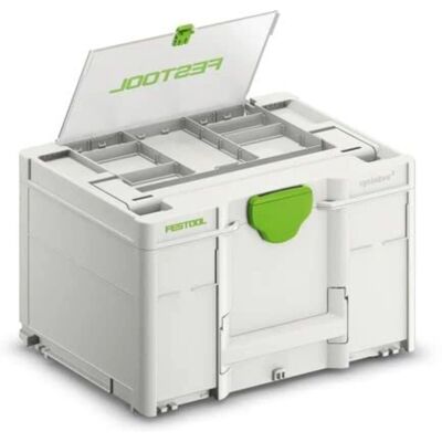 Festool Systainer³ DF M 237 - Werkzeugkoffer mit transparentem Deckel Festool Systainer³ DF M 237 - Werkzeugkoffer mit transparentem Deckel