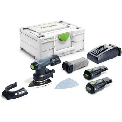 Lijadora de batería Festool - 577508 - Compacta, Bluetooth, 2 Baterías Lijadora de batería Festool - 577508 - Compacta, Bluetooth, 2 Baterías