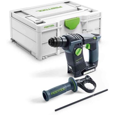 Festool BHC 18-Basic 18V Bezdrátový Rázový Vrtačka - Lehká, Bluetooth, SDS-Plus Festool BHC 18-Basic 18V Bezdrátový Rázový Vrtačka - Lehká, Bluetooth, SDS-Plus