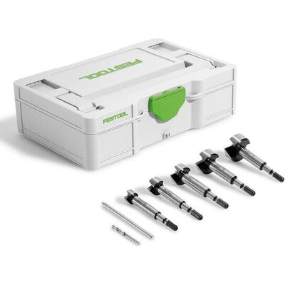 Festool - Forstner Drill Bit Set - 15-35mm, Compact Storage Festool - Forstner Drill Bit Set - 15-35mm, Compact Storage