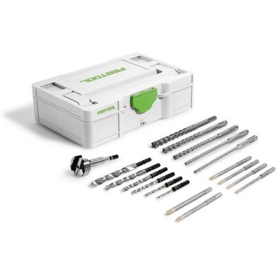 Festool 578119 Bohrer- und Bit-Set - Kompakt, Langlebig, Vielseitig Festool 578119 Bohrer- und Bit-Set - Kompakt, Langlebig, Vielseitig
