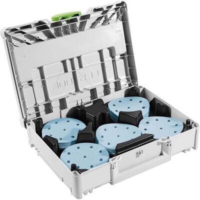 Festool - Systainer ściernice SYS-STF D125 - Granat - Zestaw Festool - Systainer ściernice SYS-STF D125 - Granat - Zestaw