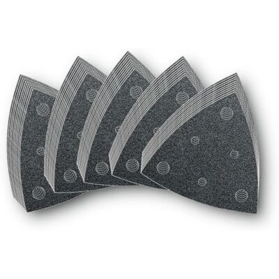 FEIN 63717109035 Triangle Perforated Sanding Sheet Set - Sander Accessory FEIN 63717109035 Triangle Perforated Sanding Sheet Set - Sander Accessory