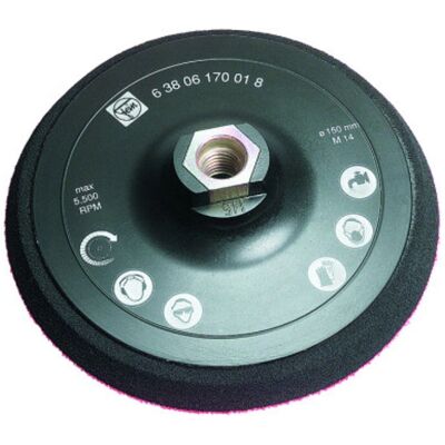 Fein 63806169016 Schleifmittel - Stützteller Durchmesser 125 mm Fein 63806169016 Schleifmittel - Stützteller Durchmesser 125 mm