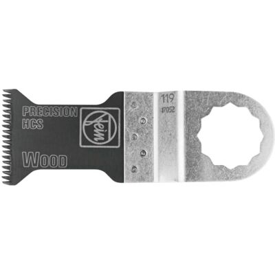 Lame Fein E-Cut - 50x35 mm - Pour bois, plastique, plâtre - Publicité Lame Fein E-Cut - 50x35 mm - Pour bois, plastique, plâtre - Publicité