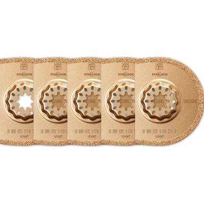 Fein MultiTools Carbide Segment Blade - 5 pcs Fein MultiTools Carbide Segment Blade - 5 pcs