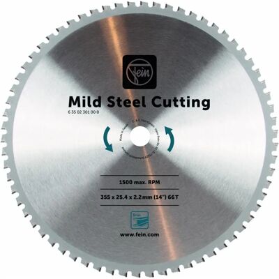Fein Modell 63502301000 Bimetall Kreissägeblatt 355mm - Metall Fein Modell 63502301000 Bimetall Kreissägeblatt 355mm - Metall