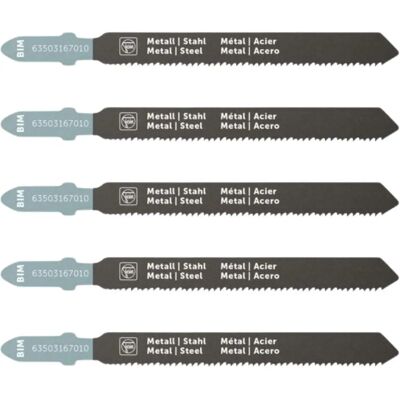Fein 63503167010 - Metal Jigsaw Blades Pack of 5 Fein 63503167010 - Metal Jigsaw Blades Pack of 5