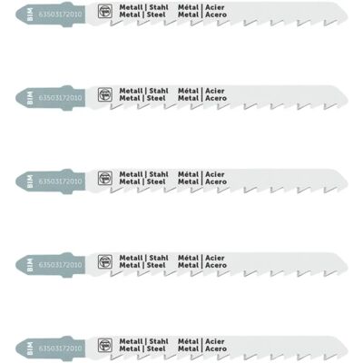 Fein 63503172010 Metal Jigsaw Blade - 5 Pack Fein 63503172010 Metal Jigsaw Blade - 5 Pack