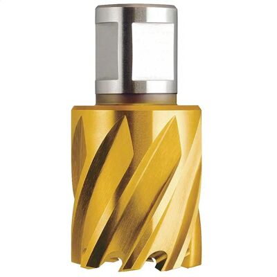 Fein 63134360075 TiN-Bohrer - Weldon 25mm - Metallbohren Fein 63134360075 TiN-Bohrer - Weldon 25mm - Metallbohren