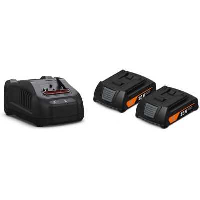 Kit de Batterie Fein Gba 18V 2Ah - Chargeur Rapide, LED, Compact Kit de Batterie Fein Gba 18V 2Ah - Chargeur Rapide, LED, Compact