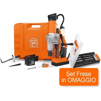 Perceuse Magnétique Fein KBM 65 UQW - Fraise à corona pour métal - Publicité Perceuse Magnétique Fein KBM 65 UQW - Fraise à corona pour métal - Publicité