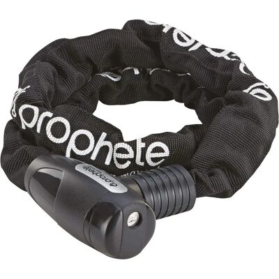Serratura per bici PROPHETE - 90cm, Nera, Rivestimento tessile Serratura per bici PROPHETE - 90cm, Nera, Rivestimento tessile
