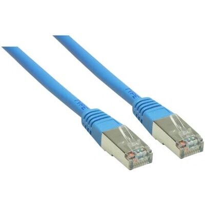 Alcasa 10m Cat6 S/FTP networking cable - Blue - Patch Cable Alcasa 10m Cat6 S/FTP networking cable - Blue - Patch Cable