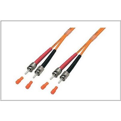 Good Connections - LWL-Kabel OM2 ST/ST - 1 m - Orange - Kabel Good Connections - LWL-Kabel OM2 ST/ST - 1 m - Orange - Kabel
