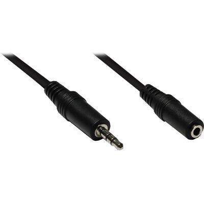 Alcasa AS-35V3 Câble audio - 3,5mm Noir - Publicité Alcasa AS-35V3 Câble audio - 3,5mm Noir - Publicité