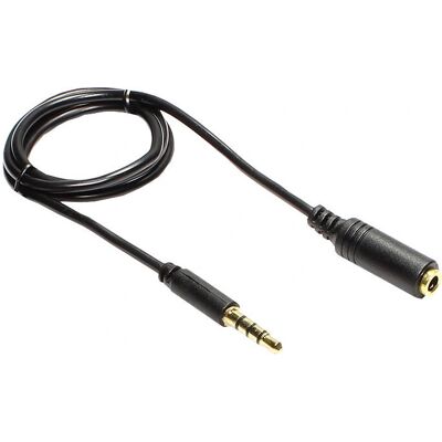 Alcasa AS-35V4B2 Audiokabel - 2m, Schwarz Alcasa AS-35V4B2 Audiokabel - 2m, Schwarz