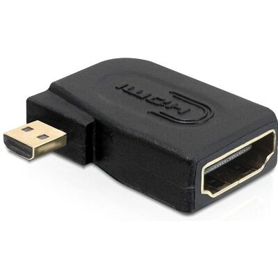 DeLOCK Micro HDMI zu HDMI Kabel - Schwarz DeLOCK Micro HDMI zu HDMI Kabel - Schwarz