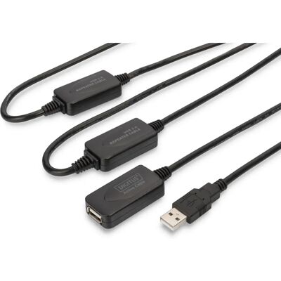 Digitus DA-73103 USB-Kabel - USB A Schwarz Digitus DA-73103 USB-Kabel - USB A Schwarz