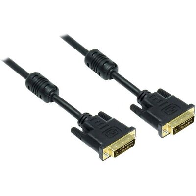 Alcasa DVI-D 24+1 3m - DVI-Kabel Alcasa DVI-D 24+1 3m - DVI-Kabel