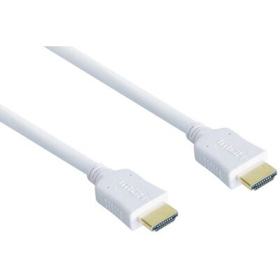 Alcasa 1m HDMI Ethernet Cable - HDMI 1.4 - White Alcasa 1m HDMI Ethernet Cable - HDMI 1.4 - White