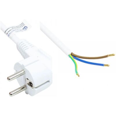 Alcasa P0185-W020 Stromkabel 2m E+F Stecker Alcasa P0185-W020 Stromkabel 2m E+F Stecker