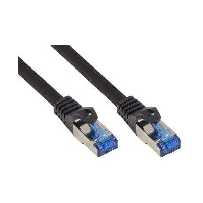 Cavo di rete Alcasa 8060-SF100S - 10m, nero, Cat6a S/FTP Cavo di rete Alcasa 8060-SF100S - 10m, nero, Cat6a S/FTP