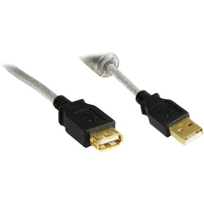 Marque Alcasa Modèle 2511-2TQ - Câble d'extension USB - 1,8m - Publicité Marque Alcasa Modèle 2511-2TQ - Câble d'extension USB - 1,8m - Publicité