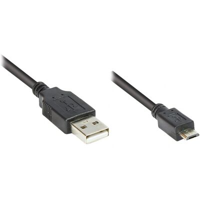 Alcasa 2510-MB01 USB-Kabel - Micro-USB B, 1m, Schwarz Alcasa 2510-MB01 USB-Kabel - Micro-USB B, 1m, Schwarz