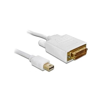 DeLOCK Kabel mini Displayport > DVI 1m Weiß DeLOCK Kabel mini Displayport > DVI 1m Weiß