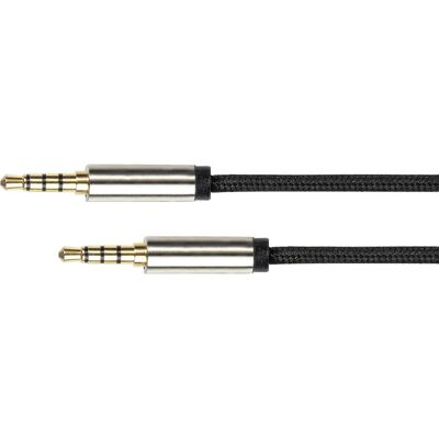 Câble audio Python 2m - Haute qualité câble noir 3,5mm - Publicité Câble audio Python 2m - Haute qualité câble noir 3,5mm - Publicité