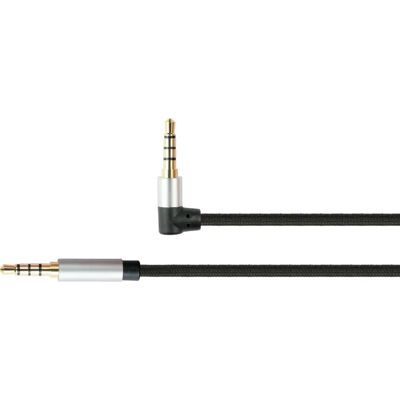 Câble audio Python Gc-M0231 - 0,5m - Noir - 3,5mm de haute qualité - Publicité Câble audio Python Gc-M0231 - 0,5m - Noir - 3,5mm de haute qualité - Publicité