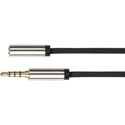 Python Audio 1m 3,5mm Noir - Câble audio - Publicité Python Audio 1m 3,5mm Noir - Câble audio - Publicité