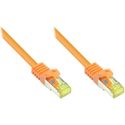 Alcasa 8070R-003O Network Cable - 0.25m, Cat7, S/FTP, Orange Alcasa 8070R-003O Network Cable - 0.25m, Cat7, S/FTP, Orange