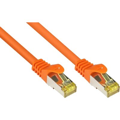 Good Connections Orange 0.5M Cat7 S/FTP RJ45 Patch Cable Good Connections Orange 0.5M Cat7 S/FTP RJ45 Patch Cable