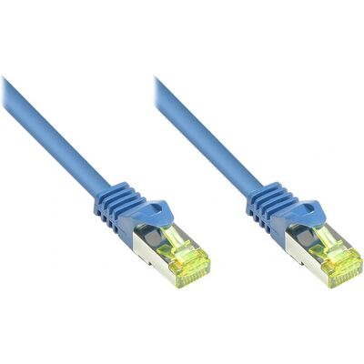 Alcasa 8070R-075B networking cable - Blue - 7.5m - Cat7 S/FTP Alcasa 8070R-075B networking cable - Blue - 7.5m - Cat7 S/FTP