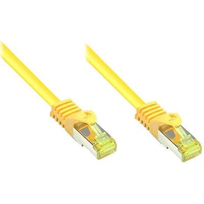 Alcasa 20m Modelo Cat7 Cable de Red S/FTP Amarillo Alcasa 20m Modelo Cat7 Cable de Red S/FTP Amarillo