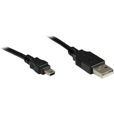 Câble USB Alcasa 2.0 1.8m - Noir - Publicité Câble USB Alcasa 2.0 1.8m - Noir - Publicité