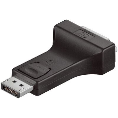 Alcasa DVI-I DisplayPort Cable Adapter - Black Alcasa DVI-I DisplayPort Cable Adapter - Black