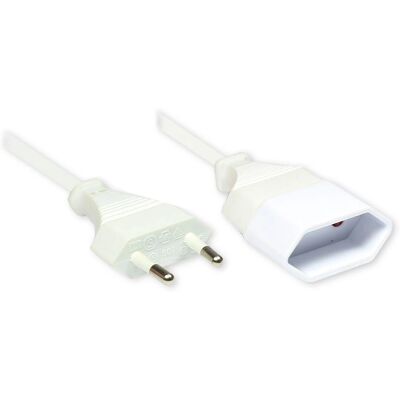 Napájecí Kabel Alcasa F/C13 - 2m Bílý Napájecí Kabel Alcasa F/C13 - 2m Bílý