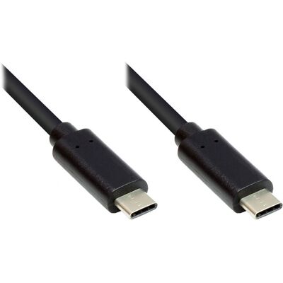 Alcasa GC-M0113 Câble USB - USB-C Réversible, 1m, Noir - Publicité Alcasa GC-M0113 Câble USB - USB-C Réversible, 1m, Noir - Publicité
