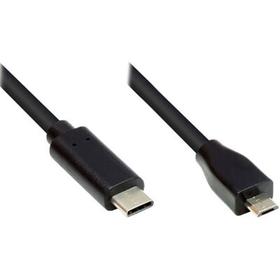 Alcasa GC-M0123 USB Cable - 2m, USB 2.0, Micro-USB B, USB C Alcasa GC-M0123 USB Cable - 2m, USB 2.0, Micro-USB B, USB C