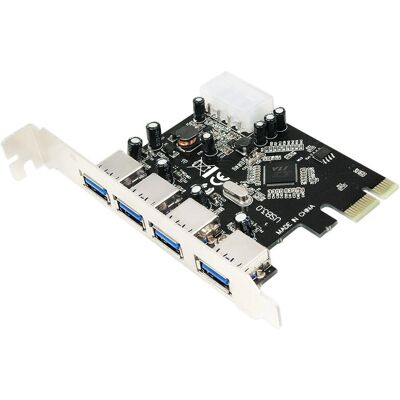 LogiLink PC0057 - PCIe USB 3.0 Adapter - 4 Ports LogiLink PC0057 - PCIe USB 3.0 Adapter - 4 Ports