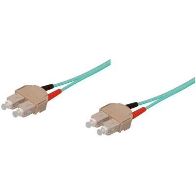 Cavo in Fibra Ottica Alcasa SC/SC 3m OM3 Multimode Cavo in Fibra Ottica Alcasa SC/SC 3m OM3 Multimode