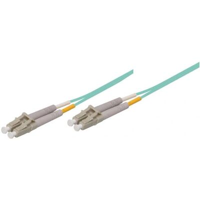 Câble fibre optique Alcasa 0,5m 2xLC OM3 - Câble réseau - Publicité Câble fibre optique Alcasa 0,5m 2xLC OM3 - Câble réseau - Publicité