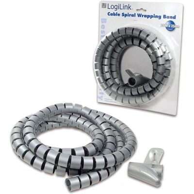 LogiLink KAB0013 Kabelbinder - Wiederverwendbar, Einfach zu installieren, Flexibler Schlauch für Kabel LogiLink KAB0013 Kabelbinder - Wiederverwendbar, Einfach zu installieren, Flexibler Schlauch für Kabel