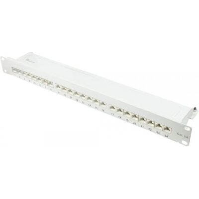 Alcasa GC-N0144 - Patchpanel - 24-Port 10G Ethernet - Hellgrau - 19" Alcasa GC-N0144 - Patchpanel - 24-Port 10G Ethernet - Hellgrau - 19"