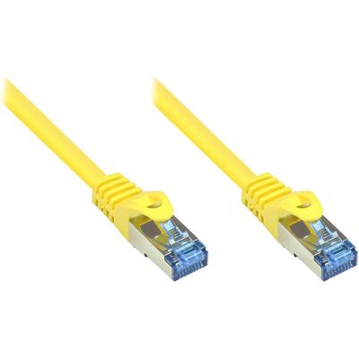 Cable de red Alcasa Cat6a S/FTP 15m - Amarillo Cable de red Alcasa Cat6a S/FTP 15m - Amarillo